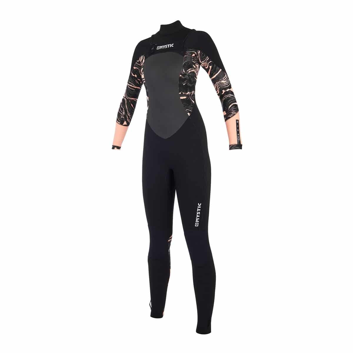 Mystic Diva Womens 5'3 front zip full wetsuit - CBK Hayling Island