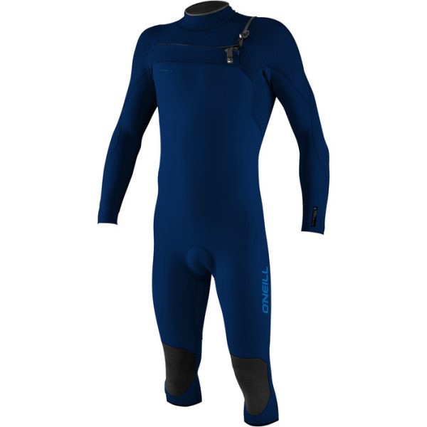 2023 O'Neill Hyperfreak 4/3mm L/S over knee wetsuit GBS chest zip 1